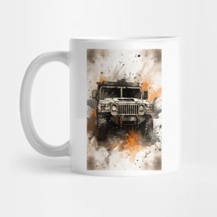 US Military Humvee Mug